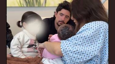 Alex Fernández y Alexia Hernández dan la bienvenida a su segundo bebé