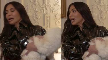 Gata de Karl Lagerfeld avienta ARAÑASO y mordidas a Kim Kardashian