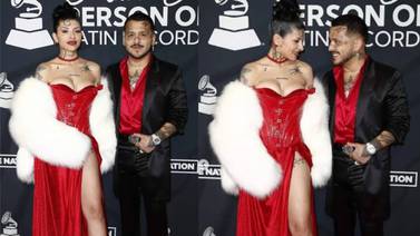 ¡De lujo! Cazzu y Christian Nodal fueron la pareja favorita de los Latin Grammy 2022