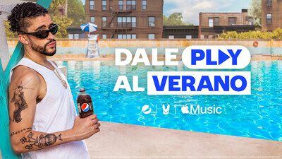 Pepsi y Bad Bunny lanzan nuevo comercial con su reciente éxito “WHERE SHE GOES” como parte del programa "Dale Play al Verano".