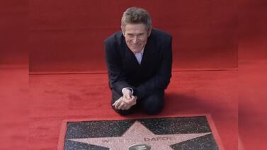 ¡Willem Dafoe desvela su Estrella en Hollywood tras 45 años de carrera!