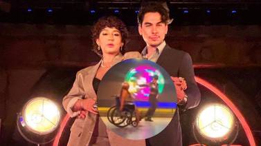 Romina Marcos sufre accidente y baila en silla de ruedas en "Las Estrellas Bailan en Hoy"