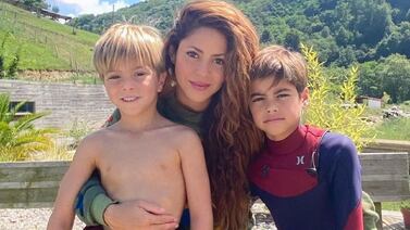 Shakira y su hijo Milán fueron sorprendidos por jabalíes que le robaron su bolso