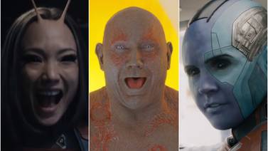 Descubre cómo lucen sin maquillaje tres de los personajes de "Guardianes de la Galaxia"