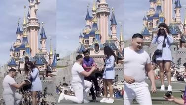 Empleado de Disneyland se convirte en villano de una propuesta de matrimonio