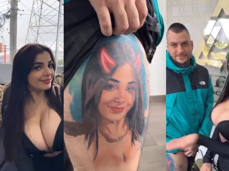 Karely Ruiz premia nuevamente a uno de sus fans por tatuarse su rostro: ¿quién fue el ganador?