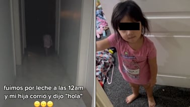 VIDEO VIRAL: Madre graba a su hija saludando a un fantasma y sale corriendo