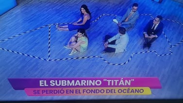 Critican a conductores de “Venga La Alegría” por hacer una reacreación de “Titán”, el submarino perdido
