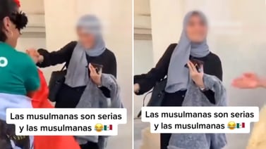 VIDEO: Mexicanos hacen bailar cumbias a mujer musulmana en el Mundial de Qatar 2022