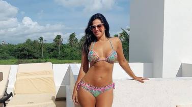 En bikini de colores, Luz Elena González consiente a sus fans en Instagram