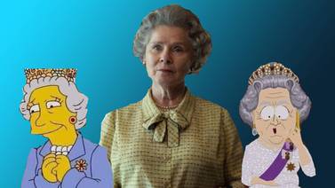 Estas son las series y caricaturas donde aparece la Reina Isabel II