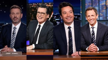 ¡Los programas de Jimmy Kimmel, Jimmy Fallon, Seth Meyers y Stephen Colbert regresan a la televisión!