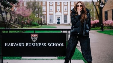 Thalía dio una conferencia sobre negocios en Latinoamérica en la universidad de Harvard
