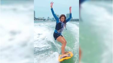 Shakira sufre accidente al tomar clases de Surf en Costa Rica