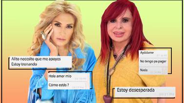 Layda Sansores publica chats de Adela Micha donde exhibe que tiene problemas de dinero