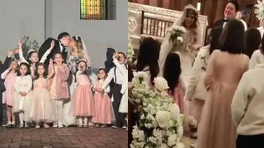 VIDEO: ¡Qué lindo! Maestra de kínder invita a sus alumnos a su boda y se hace viral