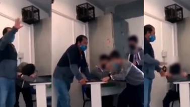 VIDEO VIRAL: Alumnos juegan "fuercitas" y uno termina con el brazo roto en escuela de Puebla
