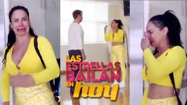 En medio del llanto, Lis Vega abandona el programa 'Las Estrellas Bailan en Hoy'