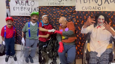 "Asilo Embrujado": Abuelitos enternecen las redes con un concurso de disfraces
