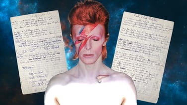 ¡Subastarán manuscritos de David Bowie a esta IMPRESIONANTE suma de dinero!