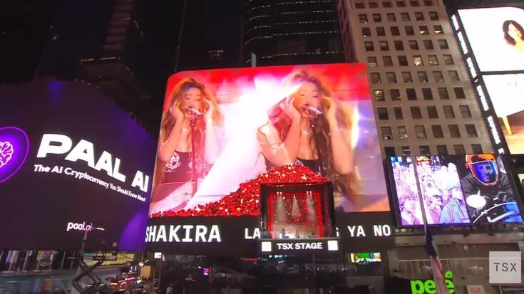 Shakira reunió a más de 40 mil personas en su concierto en Nueva York