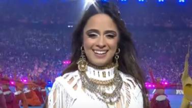 Camila Cabello la rompe con su presentación en la 'Champions 2022'