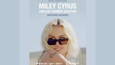 Miley Cyrus regresa a trabajar con Disney con un nuevo especial musical