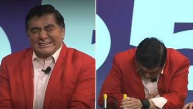 "SNSerio": Carlos Bonavides finge infarto al recibir choques en programa en vivo