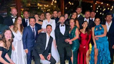 Maite Perroni reúne en su boda a los ex RBD y canta con ellos tema de la telenovela