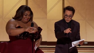 Robert Downey Jr y Da’Vine Joy Randolph se coronan como el Mejor Actor y Actriz de Reparto y se llevan el Globo de Oro