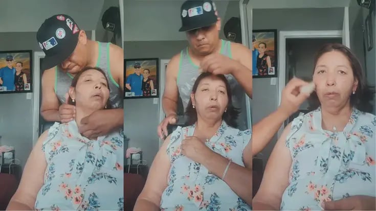¡El amor sí existe! Hombre aprende a maquillar y peinar a su esposa luego de que ella sufriera un derrame cerebral