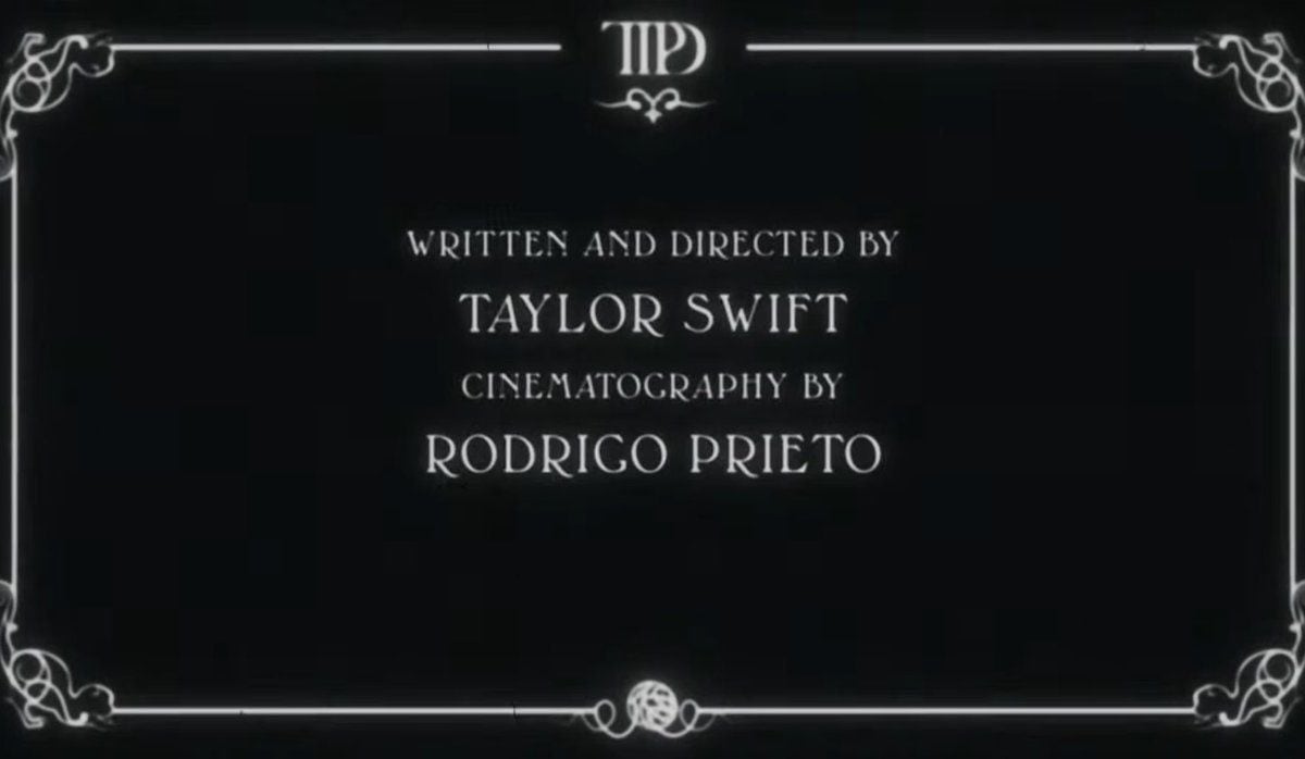 Rodrigo Prieto participó en el último video de Taylor Swift.