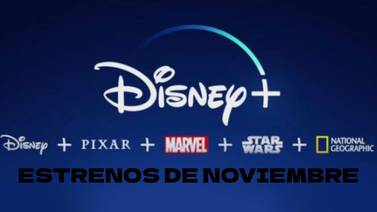 Estos son los estrenos de noviembre en Disney plus