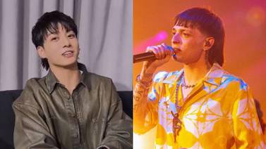 Jungkook de BTS le "copia" el look a Peso Pluma: Así luce el cantante surcoreano