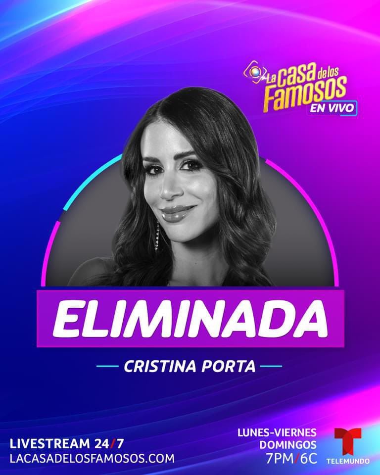 Cristina Porta décimo cuarta eliminada de LCDLF 4.
