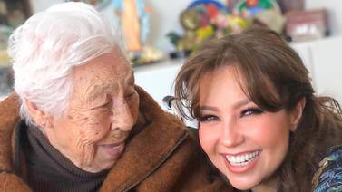 Thalía despide a su abuelita Eva Mange con conmovedor video