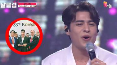 VIDEO: Mexicano triunfa en Corea con canción de Luis Miguel