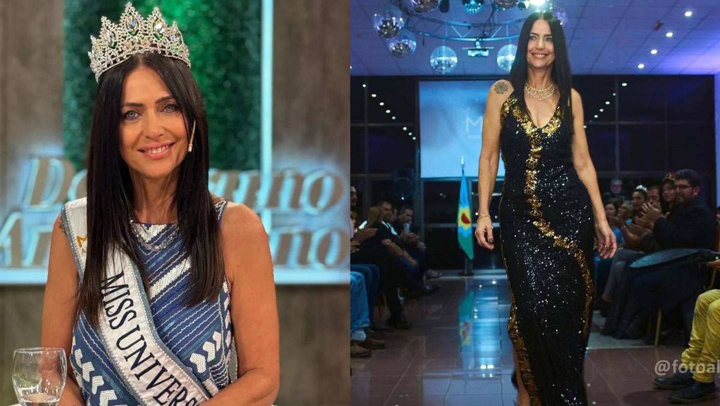 Mujer es coronada "Mis Buenos Aires" a los 60 años de edad.