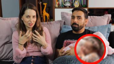  YosStop y su marido presentan por primera vez a su hija en redes