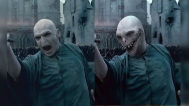 FOTOS: así se vería Lord Voldemort con su diseño original en las películas de 'Harry Potter'