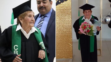 A sus 84 años, abuelita se gradúa de la prepa en Nuevo León: "Es un ejemplo a seguir"