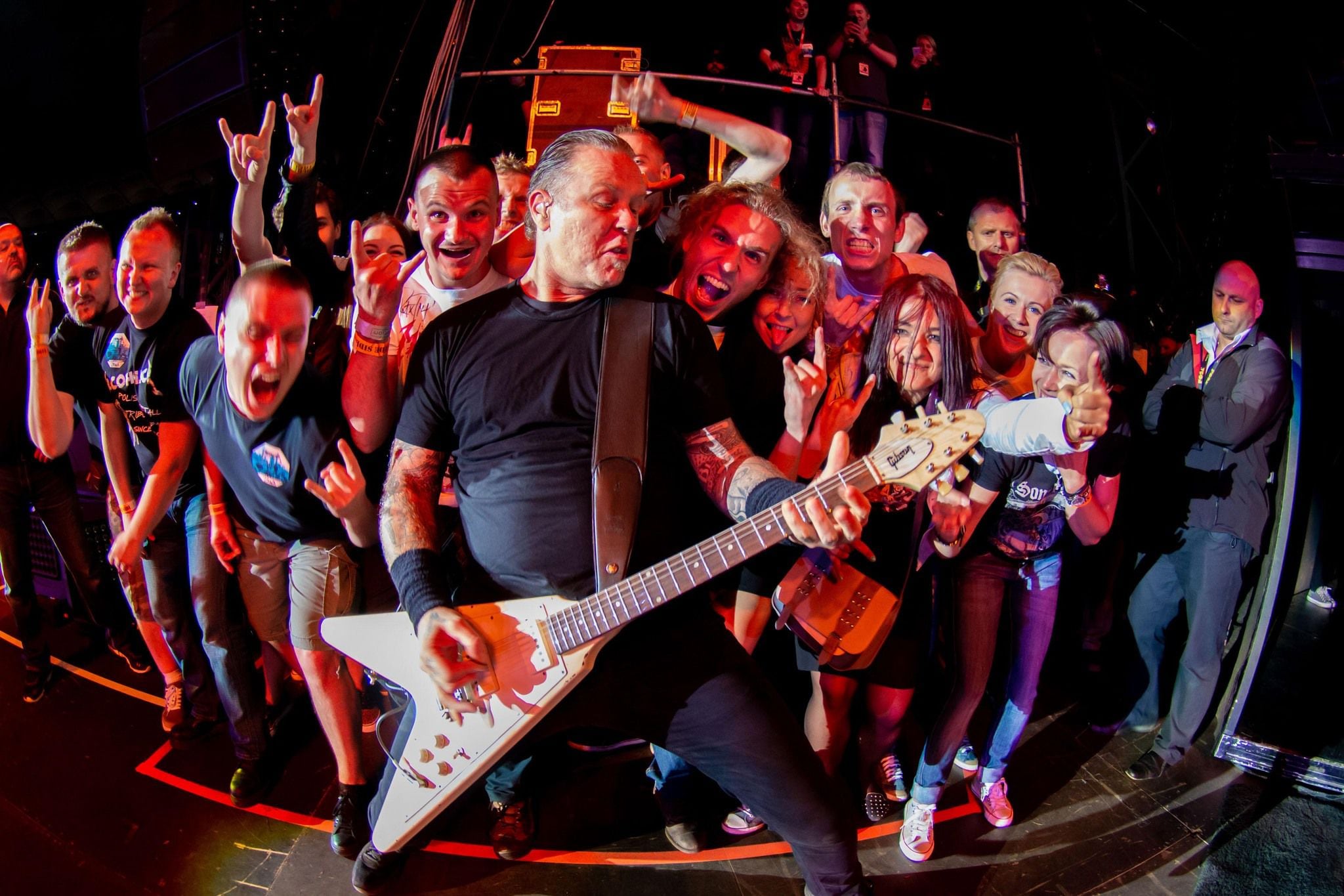 Metallica performs live at National Stadium, Warsaw, Poland on July 11, 2014