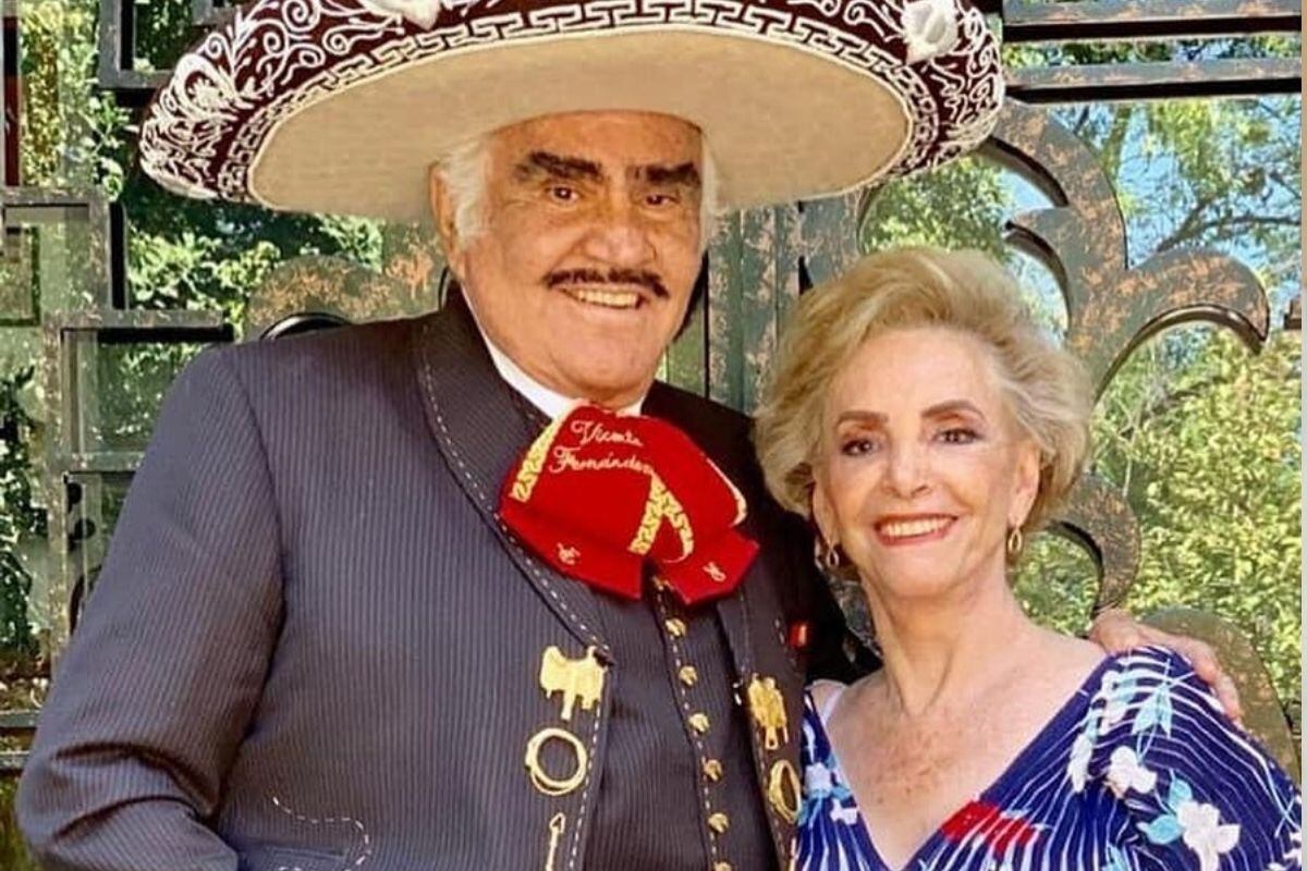 Vicente Fernández y Cuquita Abarca estuvieron casados por 58 años.