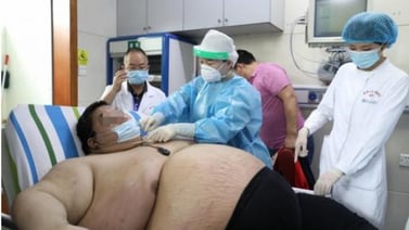 Joven sube más de 100 kilos durante la cuarentena en Wuhan, China