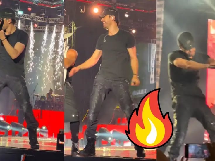Enrique Iglesias enciende a sus fans de Puebla con su baile en el escenario