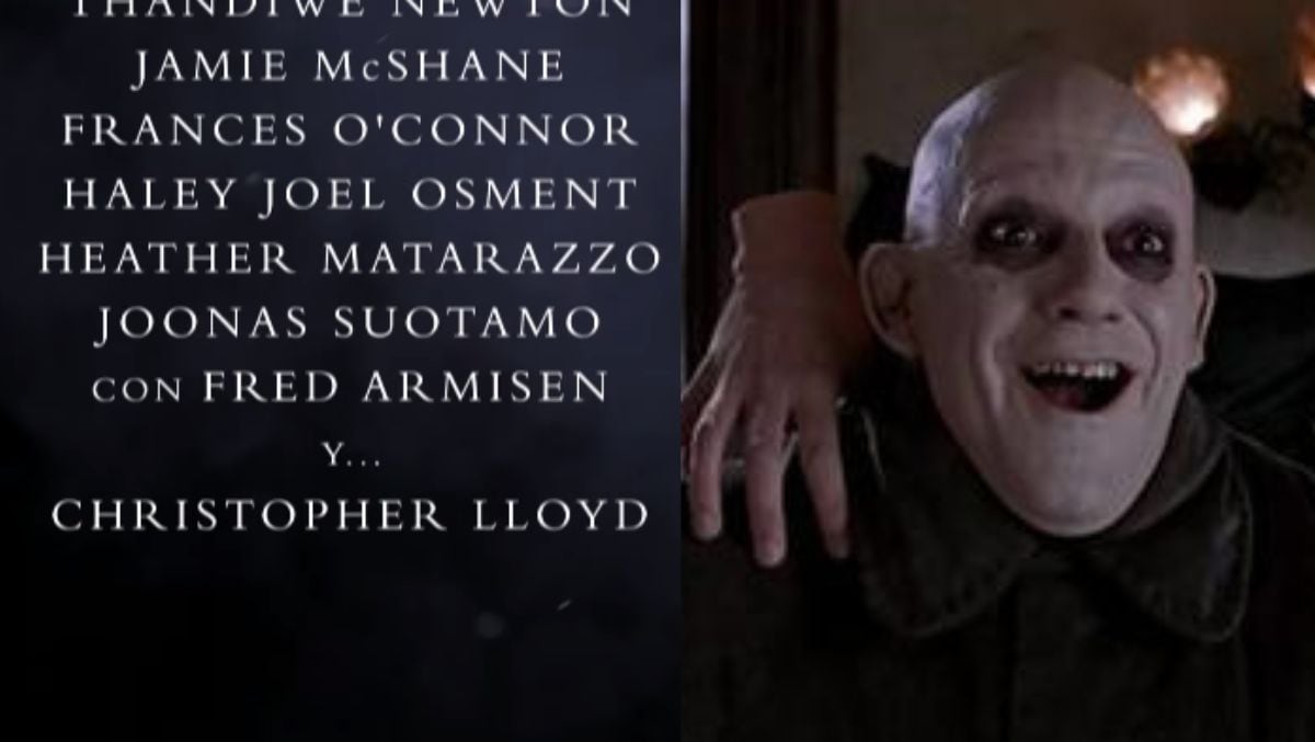 Christopher Lloyd participará en la segunda temporada de "Merlina"