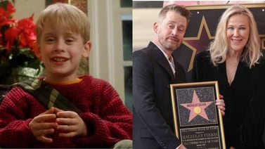 Macaulay Culkin, estrella de "Mi Pobre Angelito", inmortalizado en el Paseo de la Fama de Hollywood