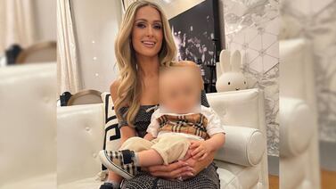 Paris Hilton defiende con fuerza a su bebé de burlas en redes sociales