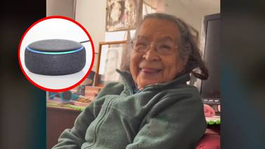 VIRAL: Abuelita se roba el corazón de TikTok al aprender a usar dispositivo "Alexa"