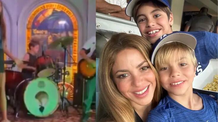Shakira heredó todo su talento a sus hijos: Milán debuta como baterista a sus 11 años